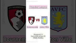 Bournemouth vs Aston Villa | Premier League #preview #premierleague #shorts #football