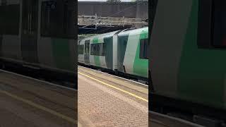 A class 350 arriving into Coventry for Birmingham new street and a turn back to London Euston