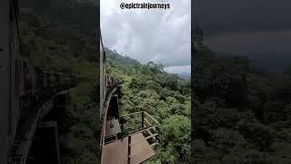 Scary looking iron bridge on Bisle ghat rail line