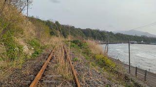 [Abandoned line] Rumoi Line.  Rumoi Station Ruins → Mashike Station Ruins②end