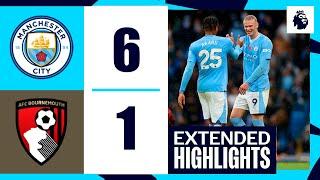 Manchester City vs Bournemouth 6-1 Highlights Goals | Premier League 23/24