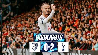 AFC BOURNEMOUTH 0-2 TOTTENHAM HOTSPUR | PREMIER LEAGUEHIGHLIGHTS