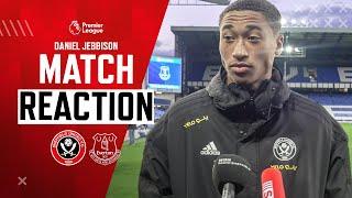 Match Reaction Interview | Daniel Jebbison Interview | Sheffield United 1-0 Everton