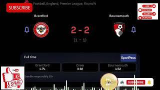 Bryan Mbeumo Goal 90+3, Brentford vs Bournemouth  EPL 2023-24