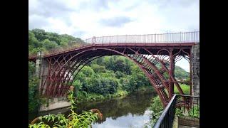 THE IRON BRIDGE - WORLD HERITAGE SITE - SHROPSHIRE