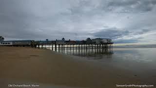 Time lapse Go Pro 8 video of the Old Orchard Beach Pier in OOB, Maine BY Stewart Smith Photography