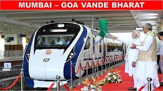 Mumbai to Goa new Vande Bharat Express | India's fastest train -Vande Bharat | Papa Construction