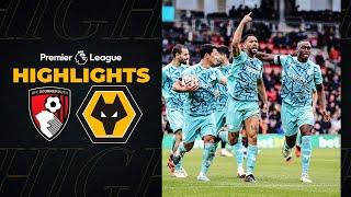 Bournemouth vs Wolves 1-2 Highlights | Premier League - 2023/2024