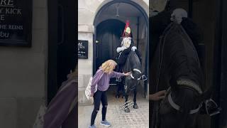 "A Hilarious and Spectacular Moment at Horse Guards in London: A Must-Watch!" #Shorts