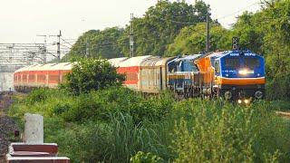 Twin Diesel 130 kmph COCR Trial on New Delhi - Katra route ft. new livery Diesel locomotive