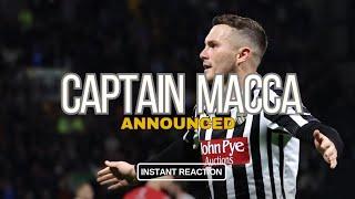 NEW NOTTS CAPTAIN ANNOUNCED