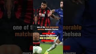 chelsea vs afc bournemouth head to head history #football #h2h #facts #shorts