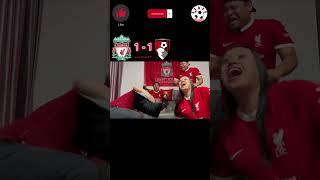 Liverpool 3-1 AFC Bournemouth Fan Reaction #shorts #premierleague #liverpool #bournemouth #lfc