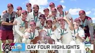 Bulls clean up the Blues to win Shield title | Marsh Sheffield Shield 2020-21