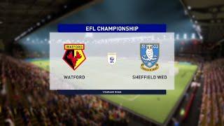 ⚽ Watford vs Sheffield Wednesday ⚽ | EFL Championship (02/04/2021) | Fifa 21