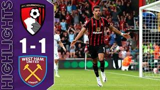 Bournemouth vs West Ham 1-1 Highlights Goals | Premier League 2023/24