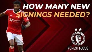 NOTTINGHAM FOREST SQUAD DEPTH ANALYSIS | HOW MANY NEW SIGNINGS NEEDED?