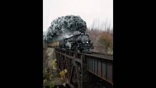 train crossing over the Iron Bridge