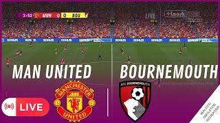 LIVE • Manchester United vs. AFC Bournemouth | Live Streaming Premier League 23/24 Full Game