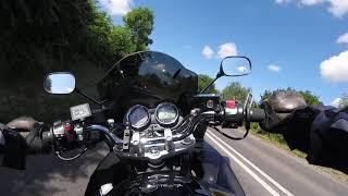 BANDIT 1250 SA RIDE TO IRONBRIDGE AND MONTFORD BRIDGE PART 1