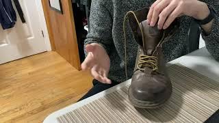 Dr. Martens classic boots lacing style tutorial [UNCUT TUTORIAL]