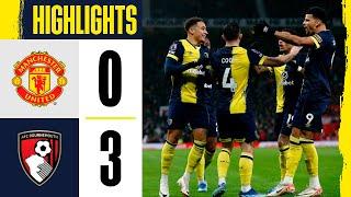 Manchester United vs Bournemouth 0-3 Highlights | Premier League - 2023/2024