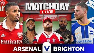 Arsenal 0-3 Brighton | Match Day Live