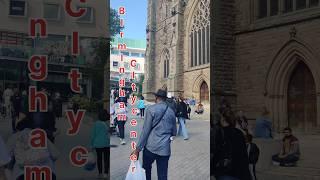 Birmingham city centre #birmingham #travel #uk #ytshorts #viralvideo