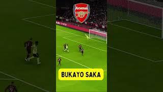 BUKAYO SAKA SUPER GOAL - ARSENAL#shorts