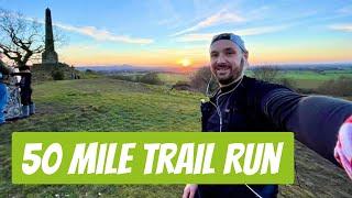 50 mile Trail Ultra Marathon | Huge explosion | Big Hills | Amazing views!