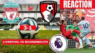 Liverpool vs Bournemouth 3-1 Live Stream Premier league Football EPL Match Score Highlights News