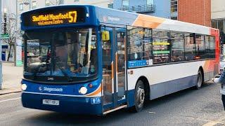 Stagecoach Bus Barnsley 22435 X STG Chesterfield & Sheffield On 57 From Stockbridge To Sheffield