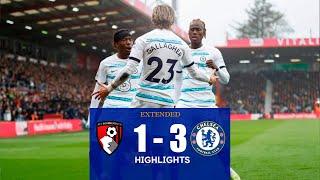 Bournemouth vs Chelsea 1-3 Extended Highlights | Premier League 2022/23