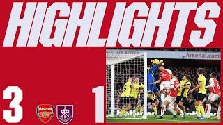 Arsenal vs Burnley 3-1 | 2023 Premier League | Match Highlights