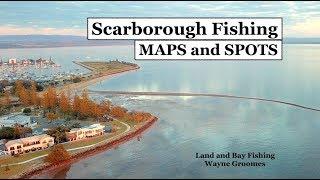 Scarborough Fishing, shallow reef, MAPS and SPOTS