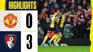 Manchester United vs Bournemouth 0-3 Extended Highlights Goals - Premier League 2023-24