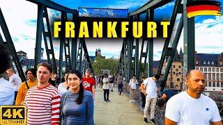 ???????? FRANKFURT Germany 2023 Walking Tour | Walking Tour 4K