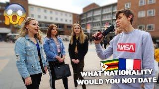 What NATIONALITY Would You NOT Date? in COVENTRY