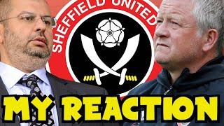 CHRIS WILDER SET TO LEAVE SHEFFIELD UNITED - MY REACTION!