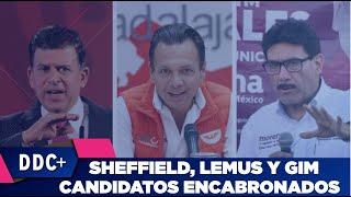 Candidatos de Morena y MC explotan de coraje: Sheffield, Lemus y Gim