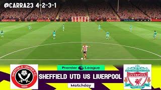 Sheffield United v Liverpool Premier League FIFA 21 Score Prediction (@Carra23 4-2-3-1)