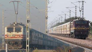 High Rise Pantograph WAP5 vs WAP4 | Wobbling Pantograph TKD WAP4 | Indian Railways